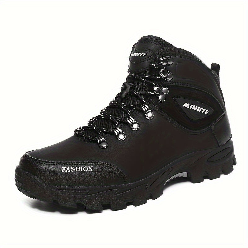 Winterschuhe Herren | Outdoor Stiefel Mit Hohem Schnitt Und Schnürung