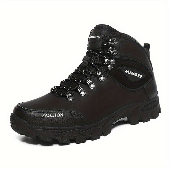 Winterschuhe Herren | Outdoor Stiefel Mit Hohem Schnitt Und Schnürung