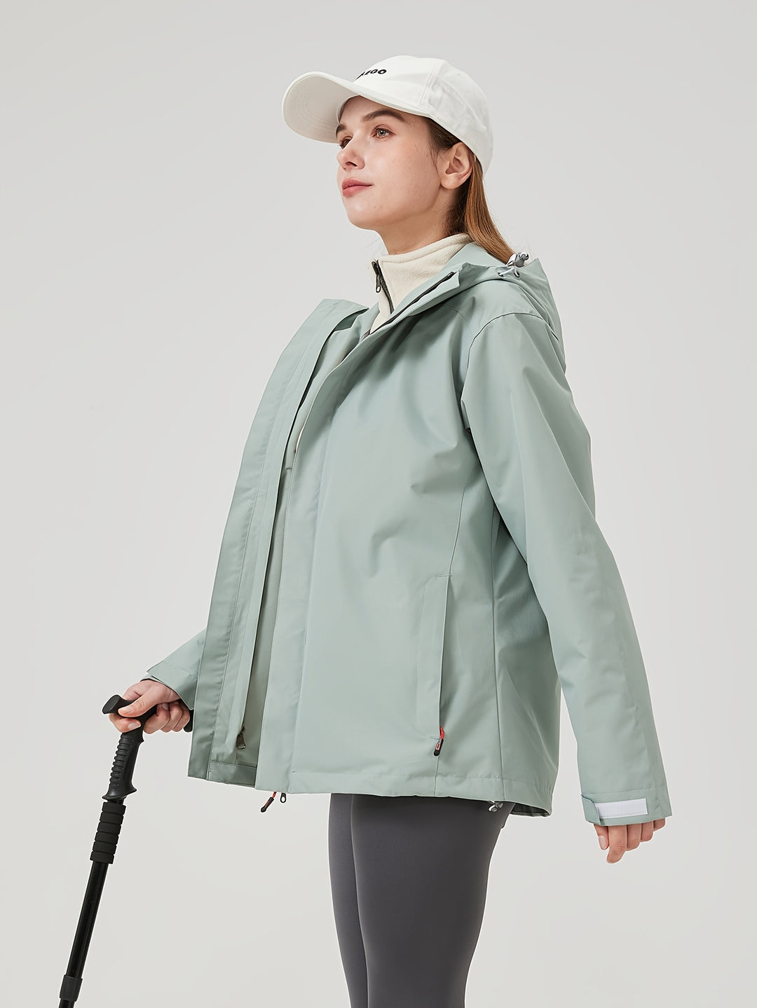 Damen Skijacke Winter | Sportlich mit Kapuze