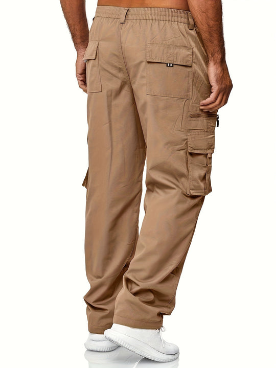 Herren Cargo Hose Locker Geschnitten | Mit Kordelzug und Taschen