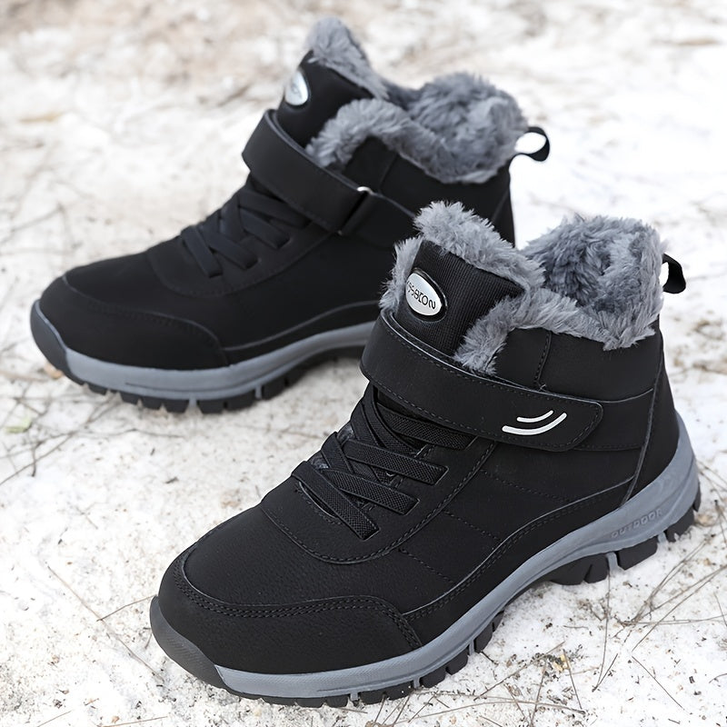 Winterschuhe Unisex Stiefel | Knöchelhoch mit Seitlichem Riemen