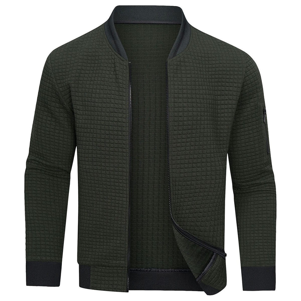 Herren Cardigan Pullover Mit Reißverschluss | Komfort Fit