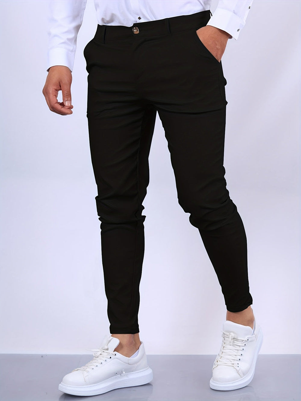 Herren Hose Tapered Fit | Slim Stretch Komfort