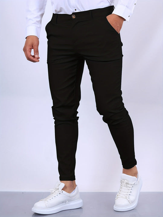 Herren Hose Tapered Fit | Slim Stretch Komfort