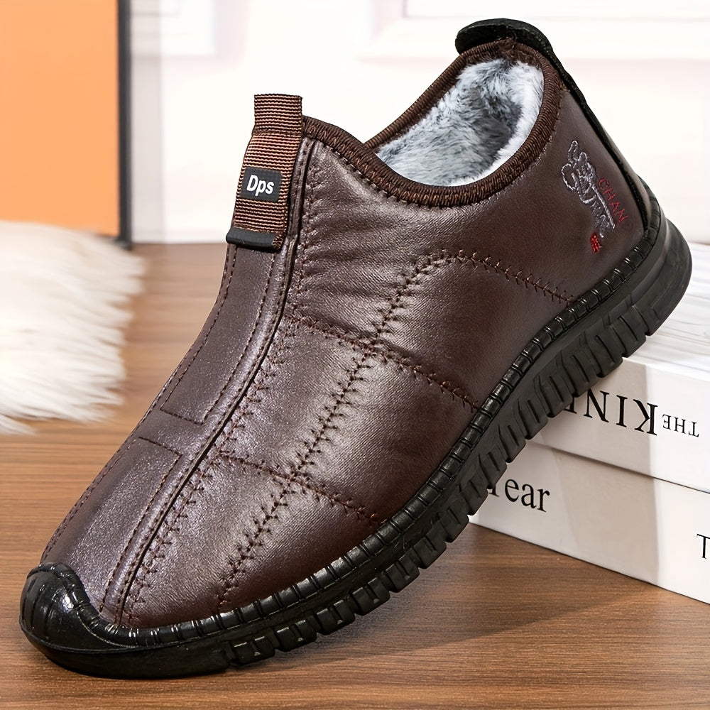 Winterschuhe Herren | Slip-On Mit Schlichtem Obermaterial