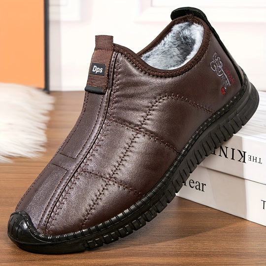 Winterschuhe Herren | Slip-On Mit Schlichtem Obermaterial