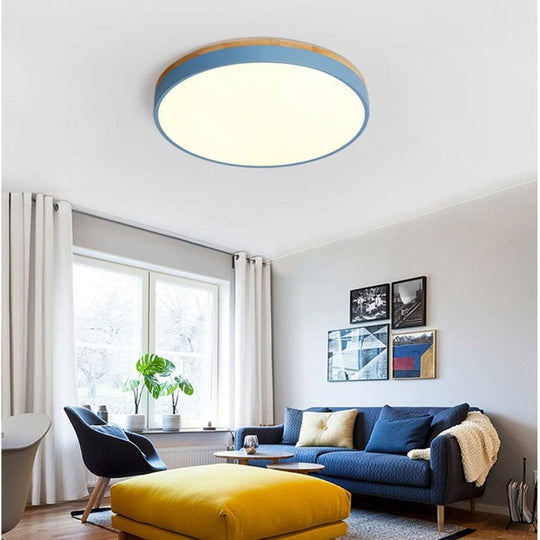 LED Deckenleuchte Flach | Runde Deckenlampe