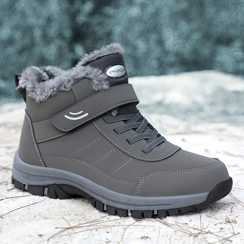 Winterschuhe Unisex Stiefel | Knöchelhoch mit Seitlichem Riemen