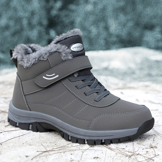Winterschuhe Unisex Stiefel | Knöchelhoch mit Seitlichem Riemen