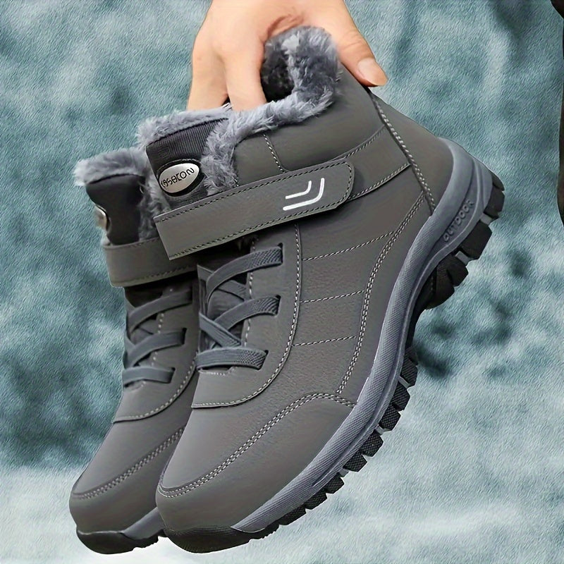 Winterschuhe Unisex Stiefel | Knöchelhoch mit Seitlichem Riemen