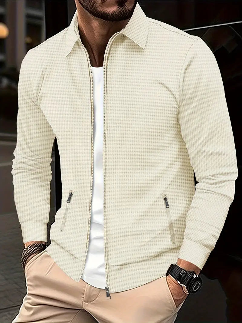 Übergangsjacke Herren mit Reißverschluss | Figurbetont & Modern
