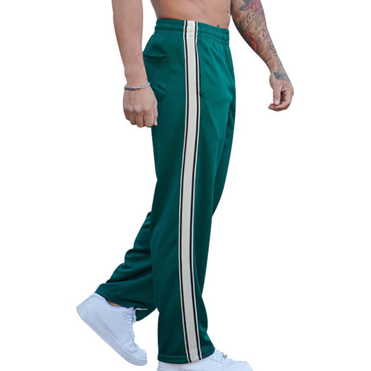 Jogginghosen Herren Gerade | Sporthose Mit Seitlichem Streifen