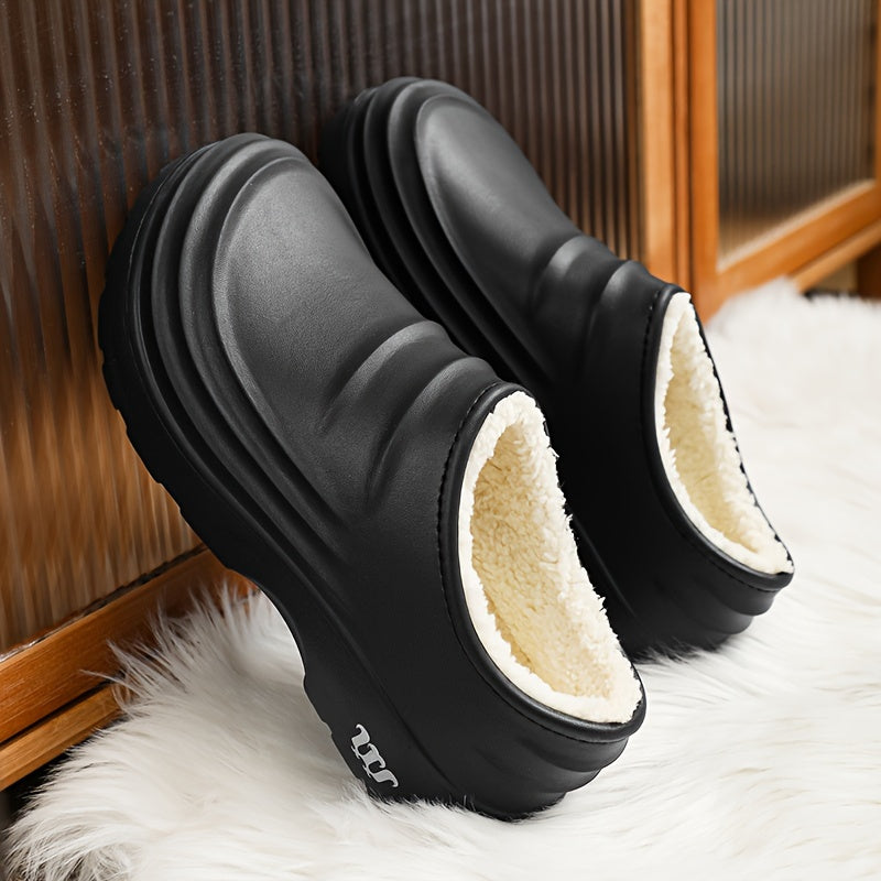 Winterschuhe Herren | Slip On Clogs mit Isolierung