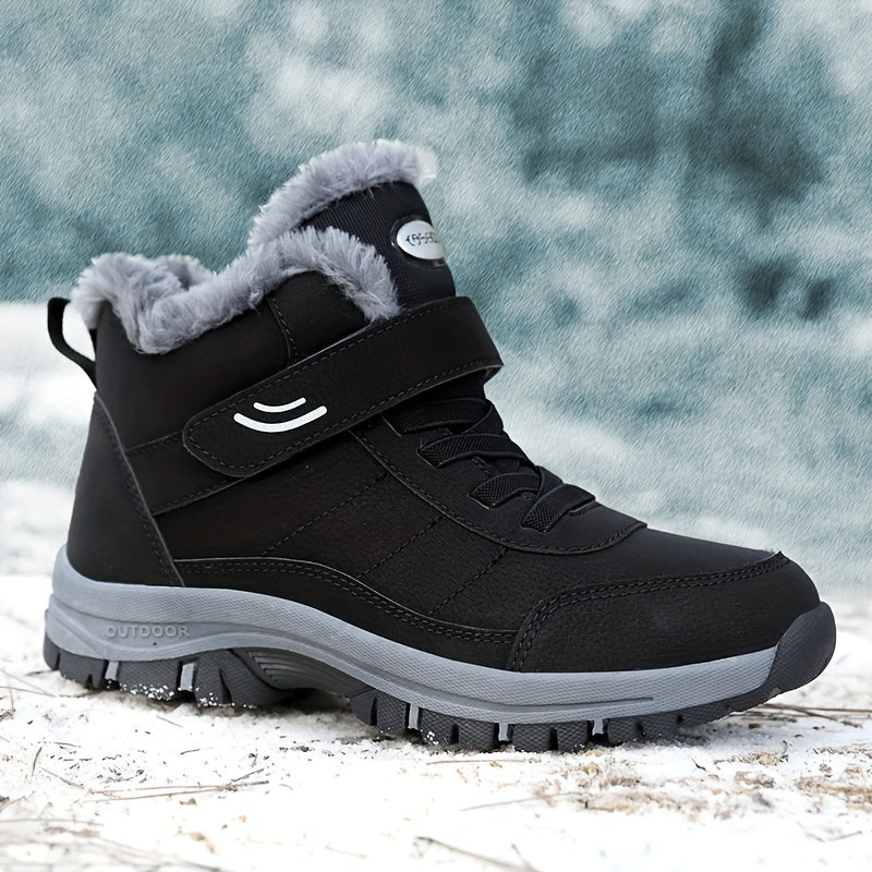 Winterschuhe Unisex Stiefel | Knöchelhoch mit Seitlichem Riemen