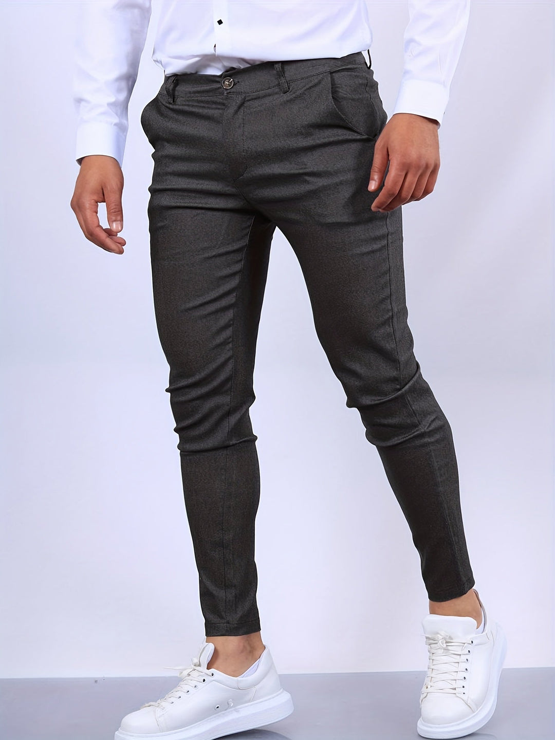 Herren Hose Tapered Fit | Slim Stretch Komfort