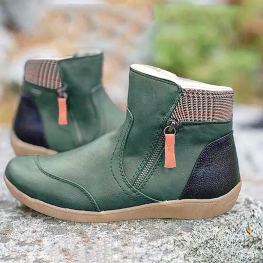 Damen Stiefelette Komfort Wasserdicht | Rutschfest Alltag