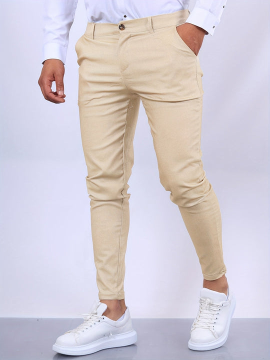 Herren Hose Tapered Fit | Slim Stretch Komfort
