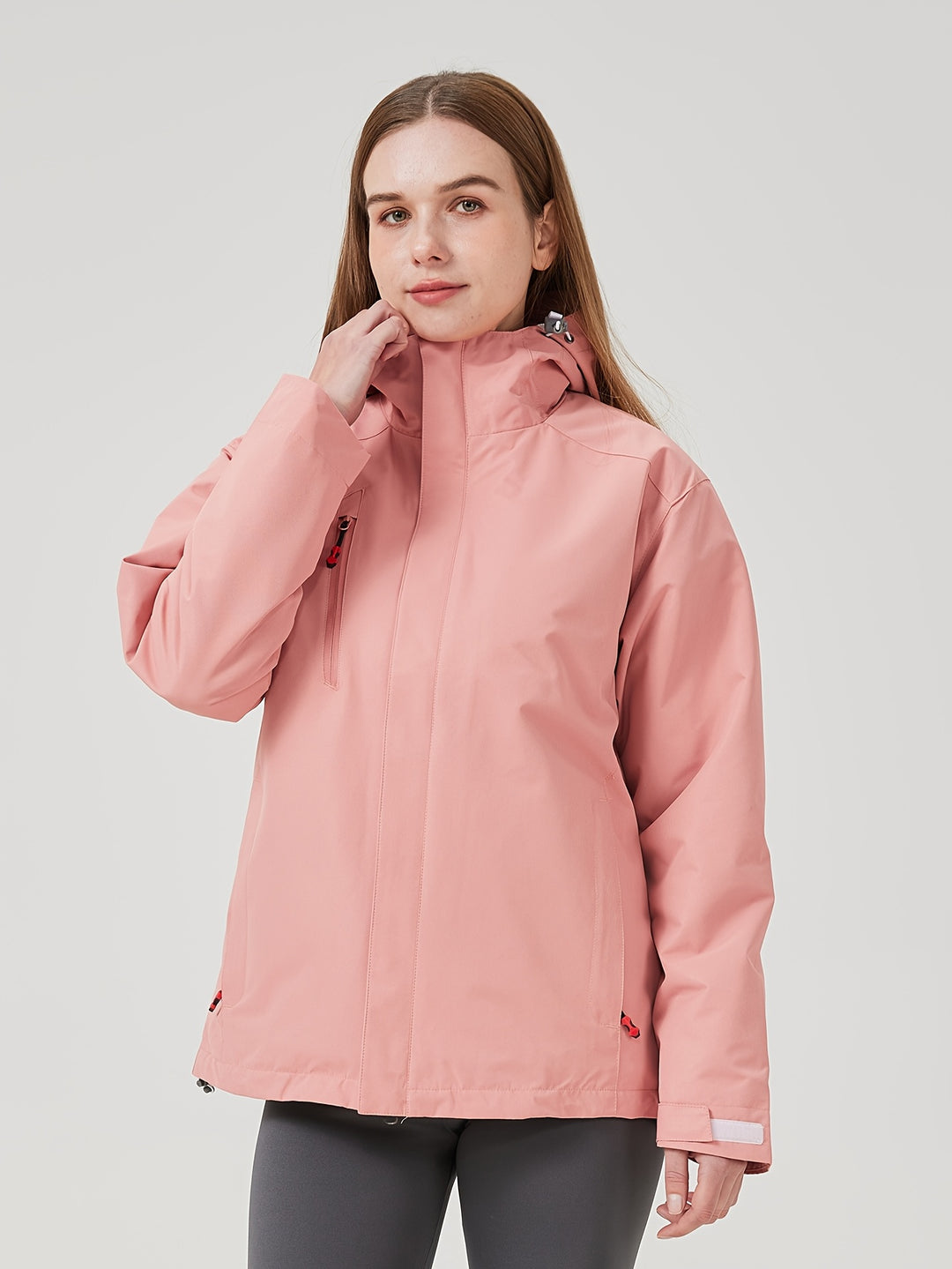 Damen Skijacke Winter | Sportlich mit Kapuze