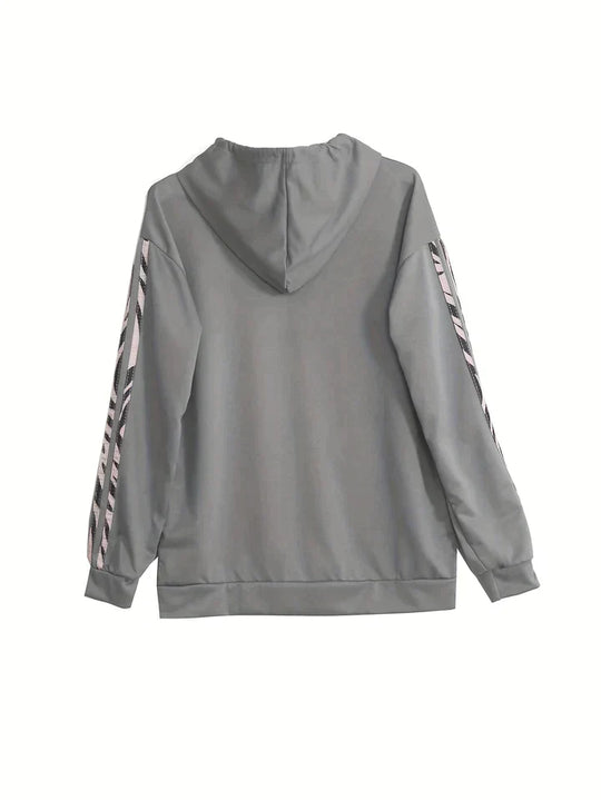 Kapuzenpulli und Hosen-Set für Frauen