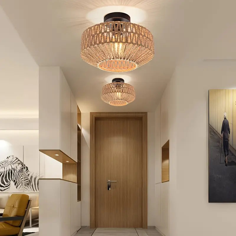 Deckenleuchte LED Struktur | Fernbedienung