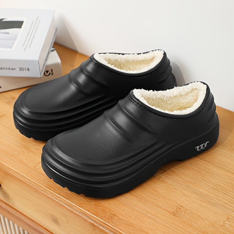 Winterschuhe Herren | Slip On Clogs mit Isolierung