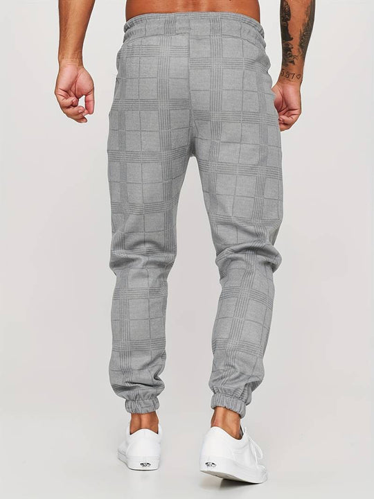 Hose Herren | Jogginghose Mit Karomuster