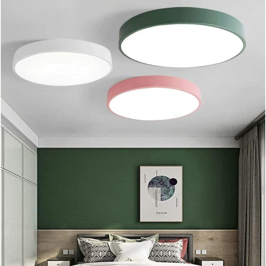 Deckenleuchte LED Rund | Flache Deckenlampe