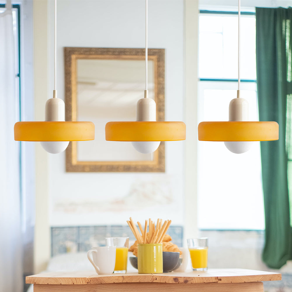 Pendelleuchte Modern Rund | Dreifach Beleuchtung