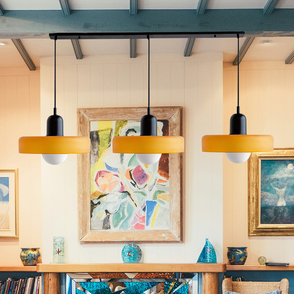 Pendelleuchte Modern Rund | Dreifach Beleuchtung