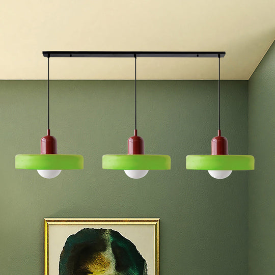 Pendelleuchte Modern Rund | Dreifach Beleuchtung