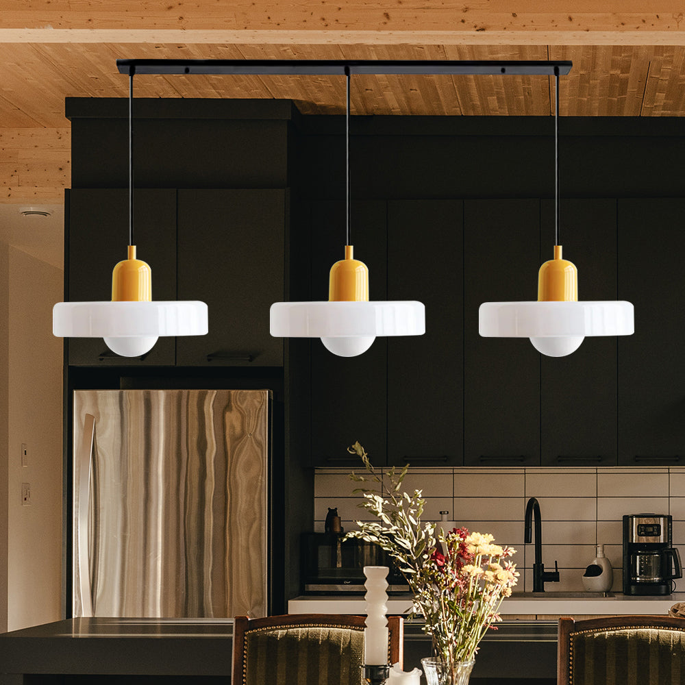 Pendelleuchte Modern Rund | Dreifach Beleuchtung