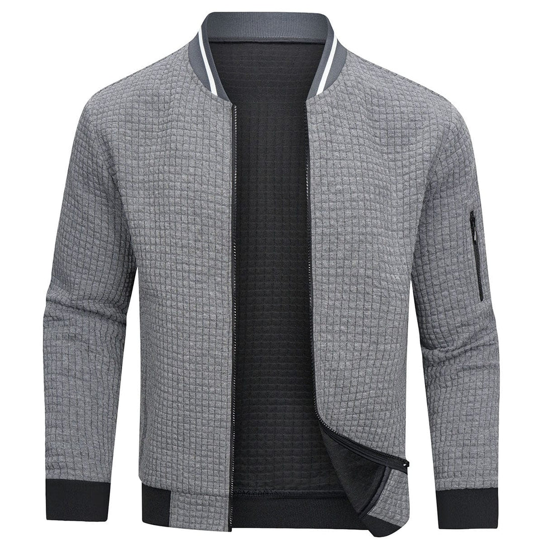Herren Cardigan Pullover Mit Reißverschluss | Komfort Fit