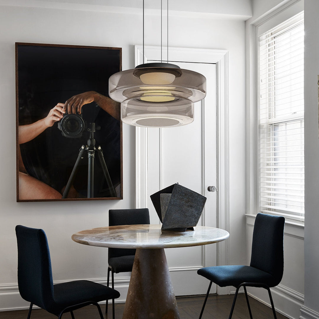 Pendelleuchte Rund | LED Höhenverstellbar