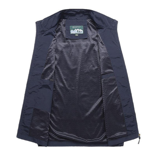 Leichte Weste Herren Für Outdoor | Herrenweste Mit Reißverschluss Und Taschen