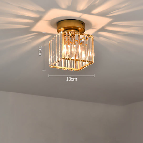 Kristall Deckenleuchte | Runde Deckenlampe