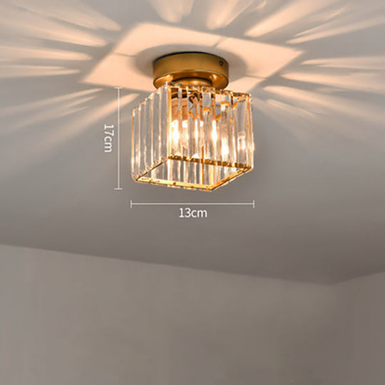 Kristall Deckenleuchte | Runde Deckenlampe