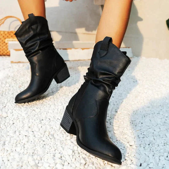 Damen Stiefel | Modische Stiefeletten mit Absatz