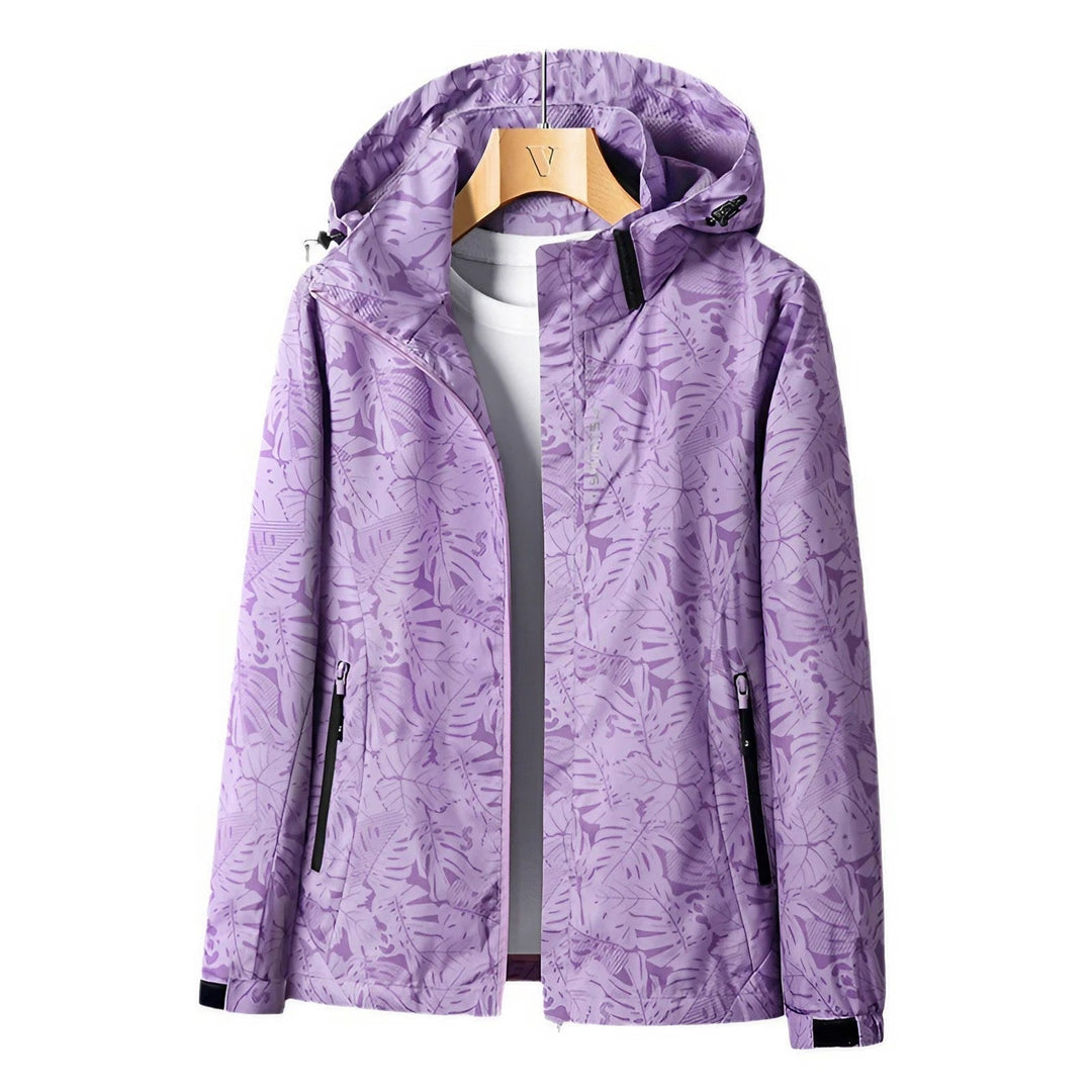 Damen Regenjacke Bedruckt Mit Kapuze | Modern & Outdoor-tauglich