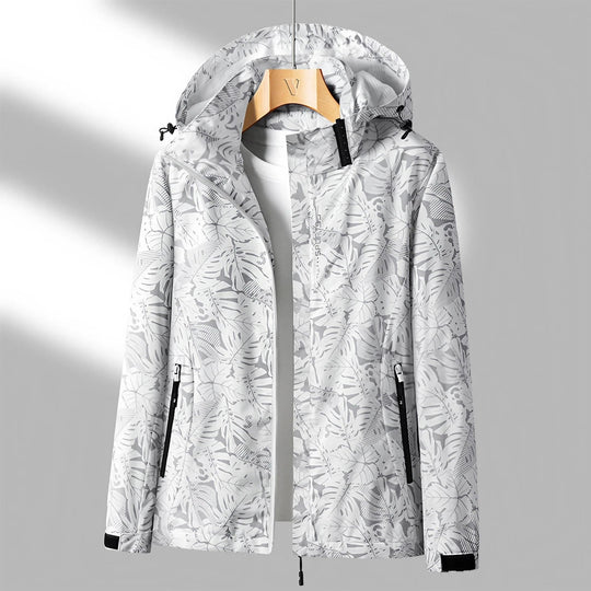 Damen Regenjacke Bedruckt Mit Kapuze | Modern & Outdoor-tauglich