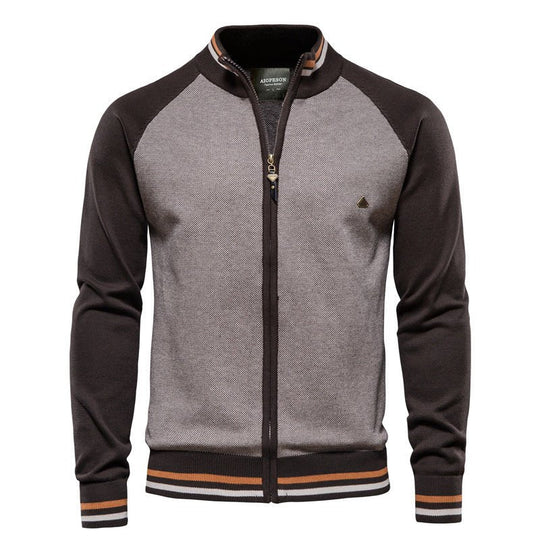 Übergangsjacke Herren Zweifarbig | Figurbetont & Alltagstauglich