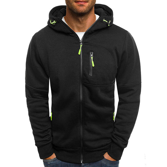 Strickjacke Für Herren Mit Kapuze | Funktionaler Outdoor-Stil