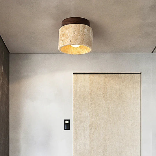 Japanisch Minimalistische Deckenleuchte | Rund Design